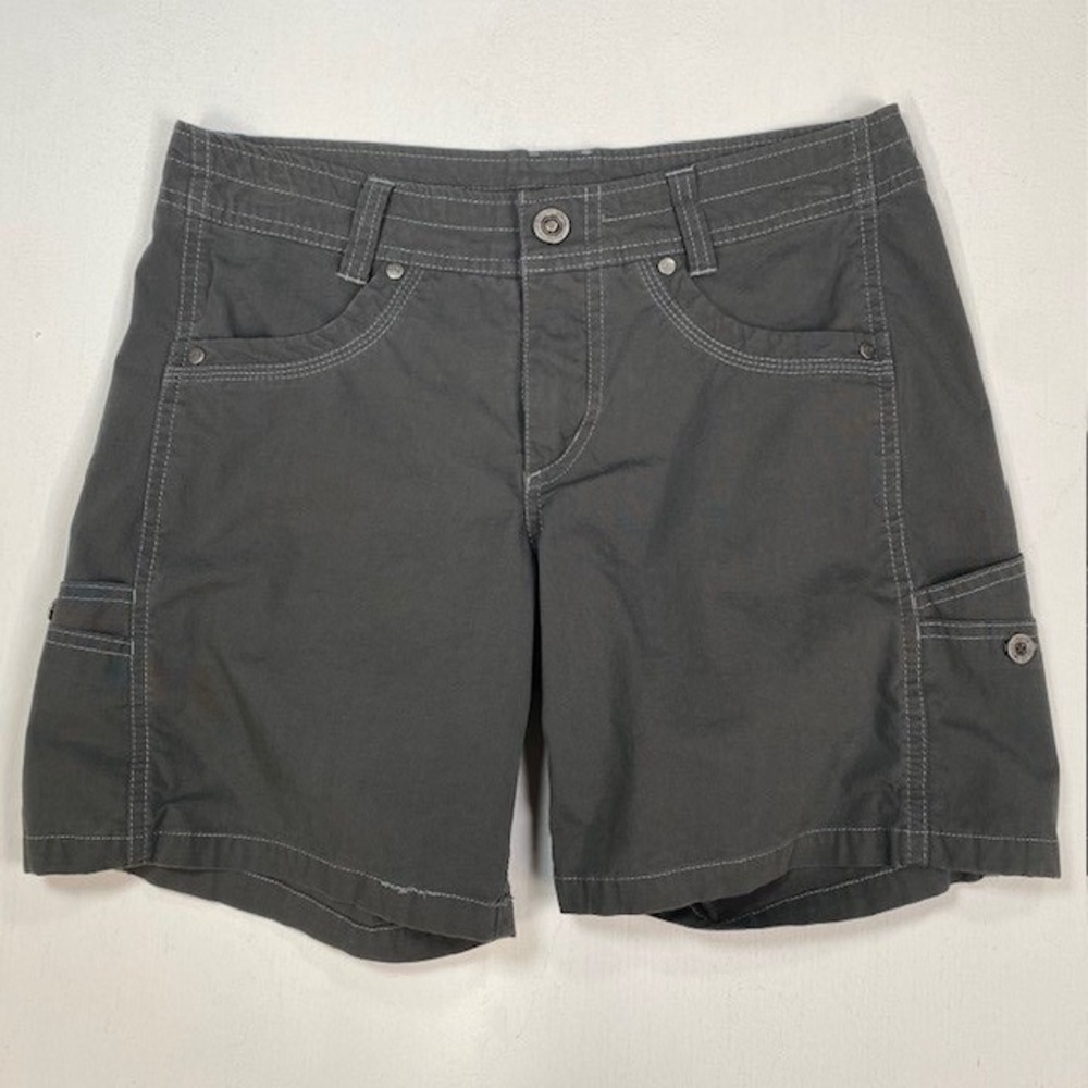 Kuhl Women's Charcoal Gray Cargo Shorts